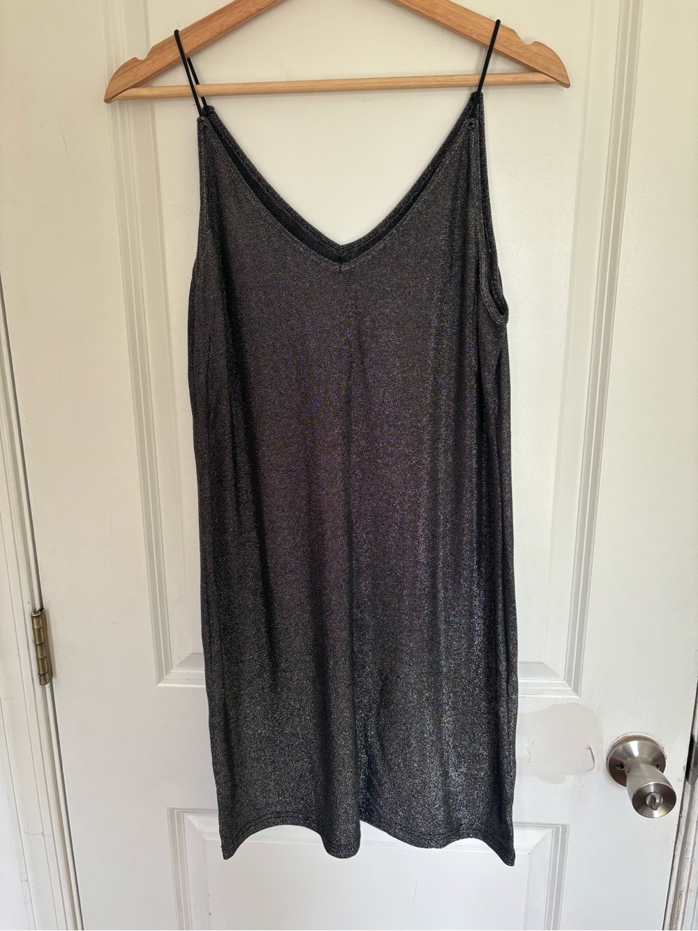 🎉 3/$15 Shein Shiny Metallic Mini Dress L